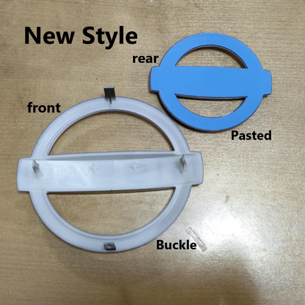 New Style Front Emblem Badge Rear Trunk Badge for Nissan Sentra Qashqai Versa Altima HRogue Sport Nismo GTR Almera Xterra Badge