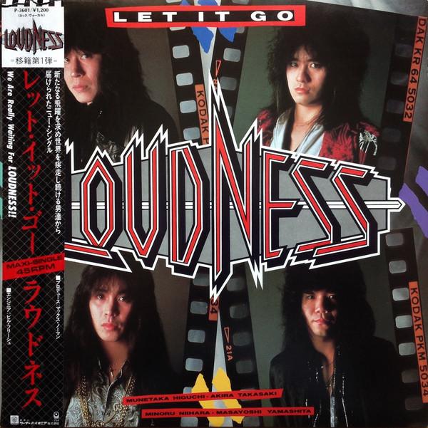 12inch Record LOUDNESS - Let It Go P3601 ATCO 1986 Japan Obi Metal Used