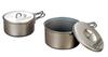 EVERNEW Titanium Cooker Set M Ceramic ECA412