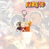 Anime Naruto Acrylic Keychain Accessaries Uzumaki Naruto Cartoon Keyring