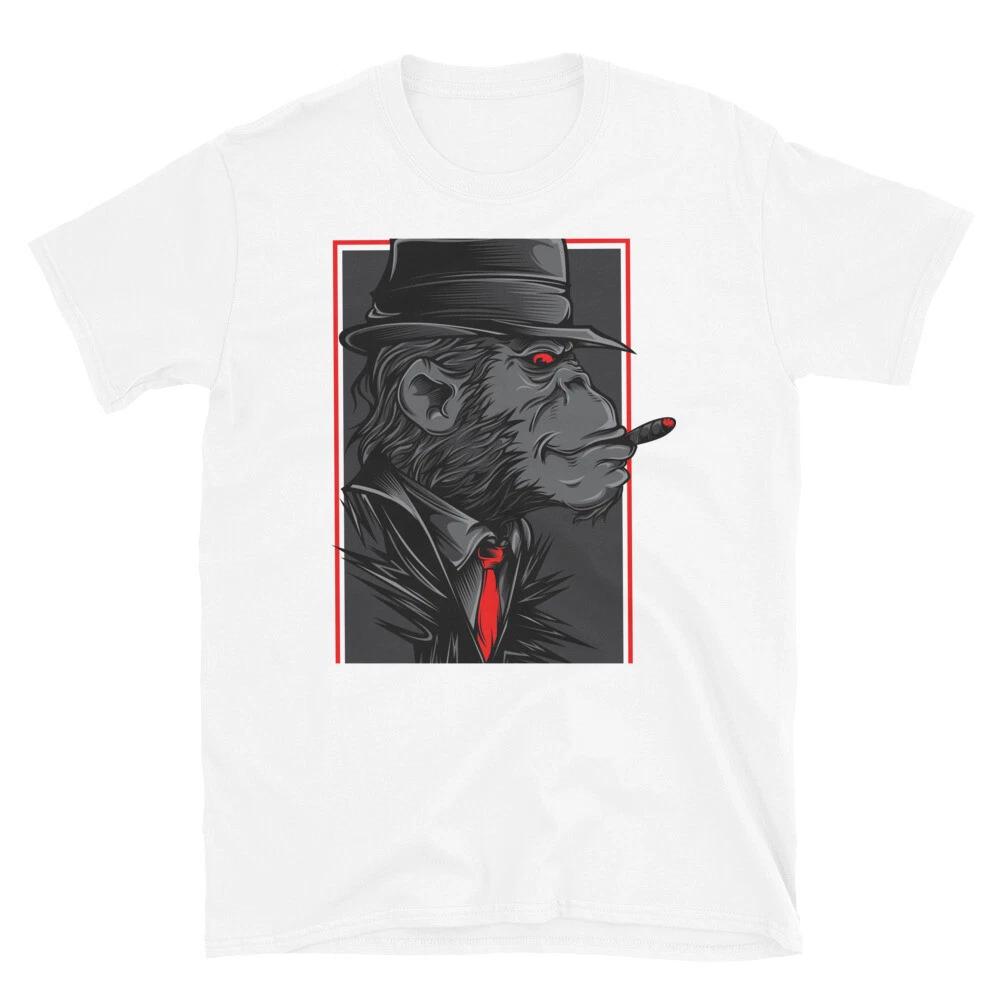 Mafia Monkey Gangster Anime Fantasy T-Shirt