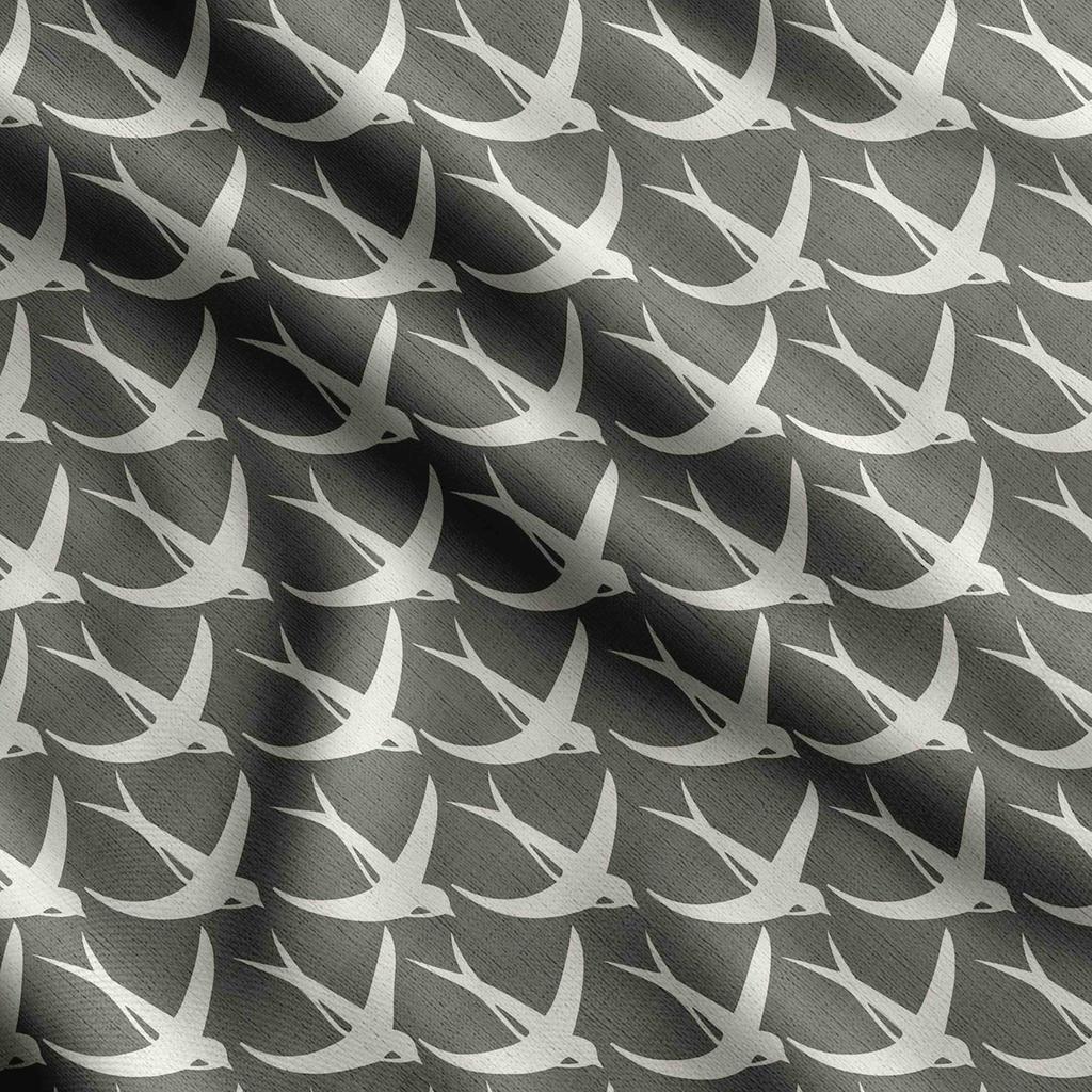 Soimoi Принт с птицами, хлопковый батист, ткань для квилтинга, продаваемая во дворе, ширина 42 дюйма, хлопчатобумажная ткань средней плотности,