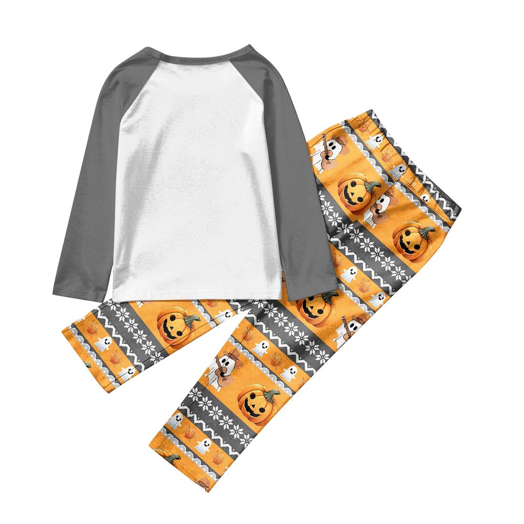 Family Matching Sets Pajamas, Loungewear Outfits,Family Matching Long Sleeve Tops+Pants Set