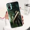 Final Fantasy VII Coque Phone Case For Xiaomi Redmi Note 13 14 12S 12 11S 11T 11E Pro Plus 11 10 10S 4G 5G 14Pro Soft Silicone C