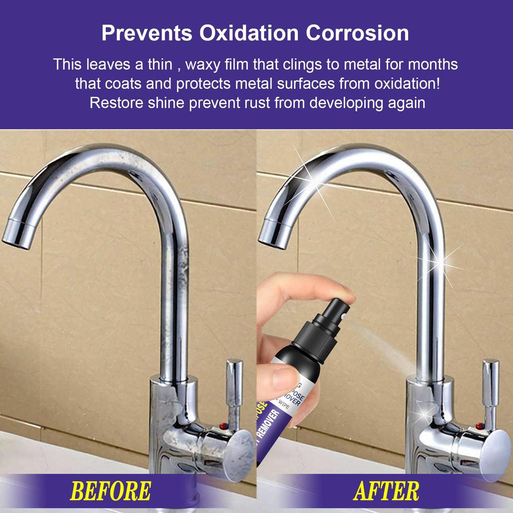 Super Rust Remover Spray Metal Surface Chrome Paint Car Iron Cleaning Efficient Rust Converter Car Anti-rust Spray Accessories 30/50ml