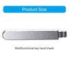 Shell Housing Blade Transponder Car Key Case Shell With Key Blade Universal Automotive Spare Kits Quick Installation