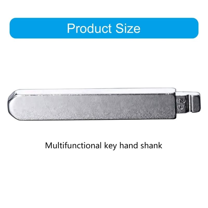 Shell Housing Blade Transponder Car Key Case Shell With Key Blade Universal Automotive Spare Kits Quick Installation