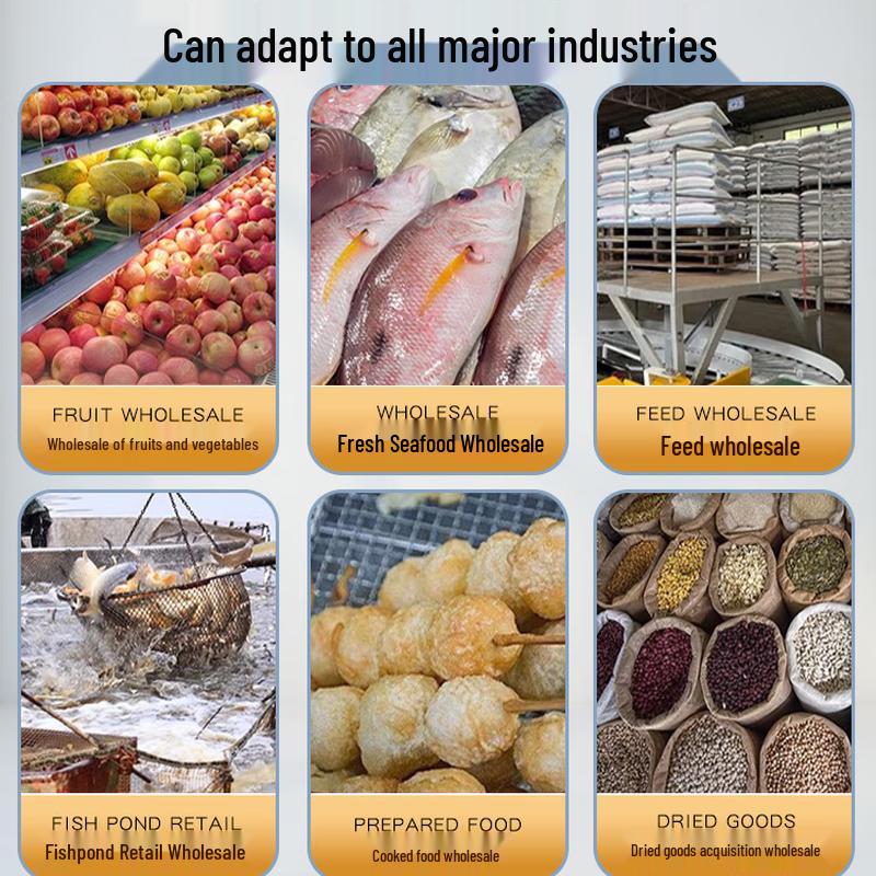 Smart Dual-Screen Cash Register with Integrated Weighing Scale (CN version)