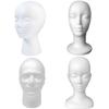 Dummy Hairpieces Stand Holder Head Model Foam Wig Head Foam Mannequin Styrofoam Mannequin Head