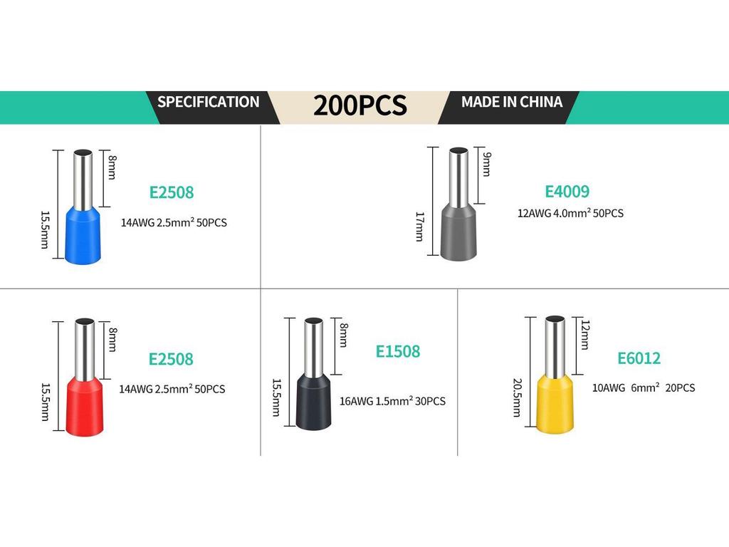 Комплект клемм холодного прессования VE: Ящик для хранения меди, соединители проводов, обжимные клещи, панель переключателей