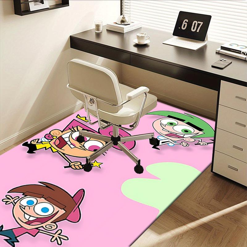 The Fairly OddParents Charming Chair Mat: Magical Home Decor, Office Must-Have, Perfect Gift for Any Room!.1225a