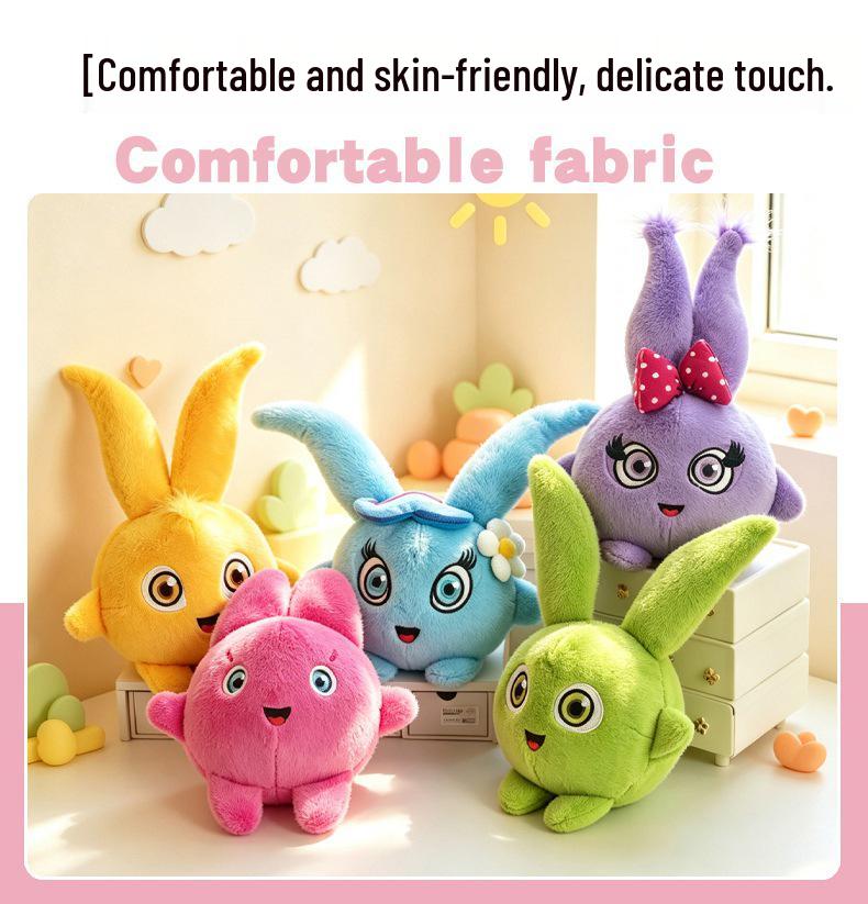 Sunny Bunny Rabbit Plush Toy - Cartoon Figurine