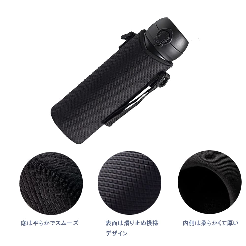 DFsucces Бутылка для воды для термо- и холодной воды Чехол для бутылки Термос Портативная бутылка Регулируемая для поездок на работу для взрослых Чехол, Изоляция,