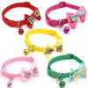 Small Dogs Cats Safety Buckle Bow Tie Pet Decorative Dog Necklace Pet Supplies Dog Leash Pet Collar