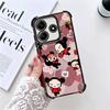 Cartoon Cute Pucca Garu Plating Phone Case For Xiaomi Redmi Note 14 15 Pro Plus 13 12 11 11S 11T 10 9S 9 5G Anti-Fall Airabag Co