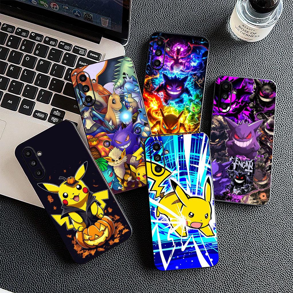 Soft Phone Cover for Xiaomi Redmi 15 9A 9C NFC 7A 9T Note 9 8 7 8T 15c A5 Case P-Pokemons GO P-Pikachus Gengar Casing