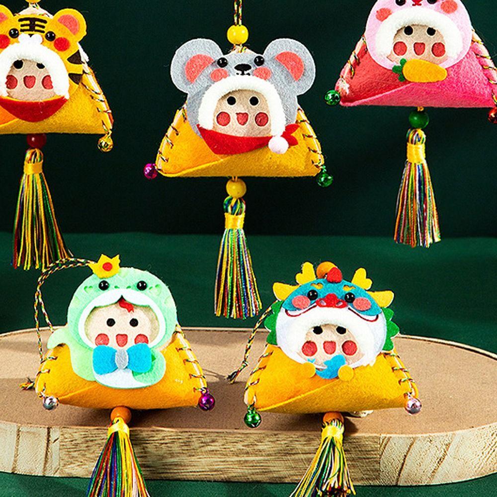Cute Dragon Boat Festival Sachet Chinese Style Blessing Bag Material Package Perfume Bag  Bedroom