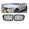 Front Bumper Hood Grilles For BMW X3 F25 2011-2013 Single And Double Line Style Upper Racing Grills