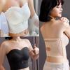 Seamless Solid Without Straps Bralette Lingerie Plus Size 5XL Women Sexy Strapless Bra Invisible Bra Push Up Bra M-5XL Underwear