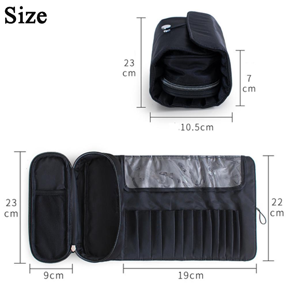 Up Brushes Protector Fold Tools Rolling Bags Cosmetic Case Makeup Brushes Pouch Cosmetic Brush Bag