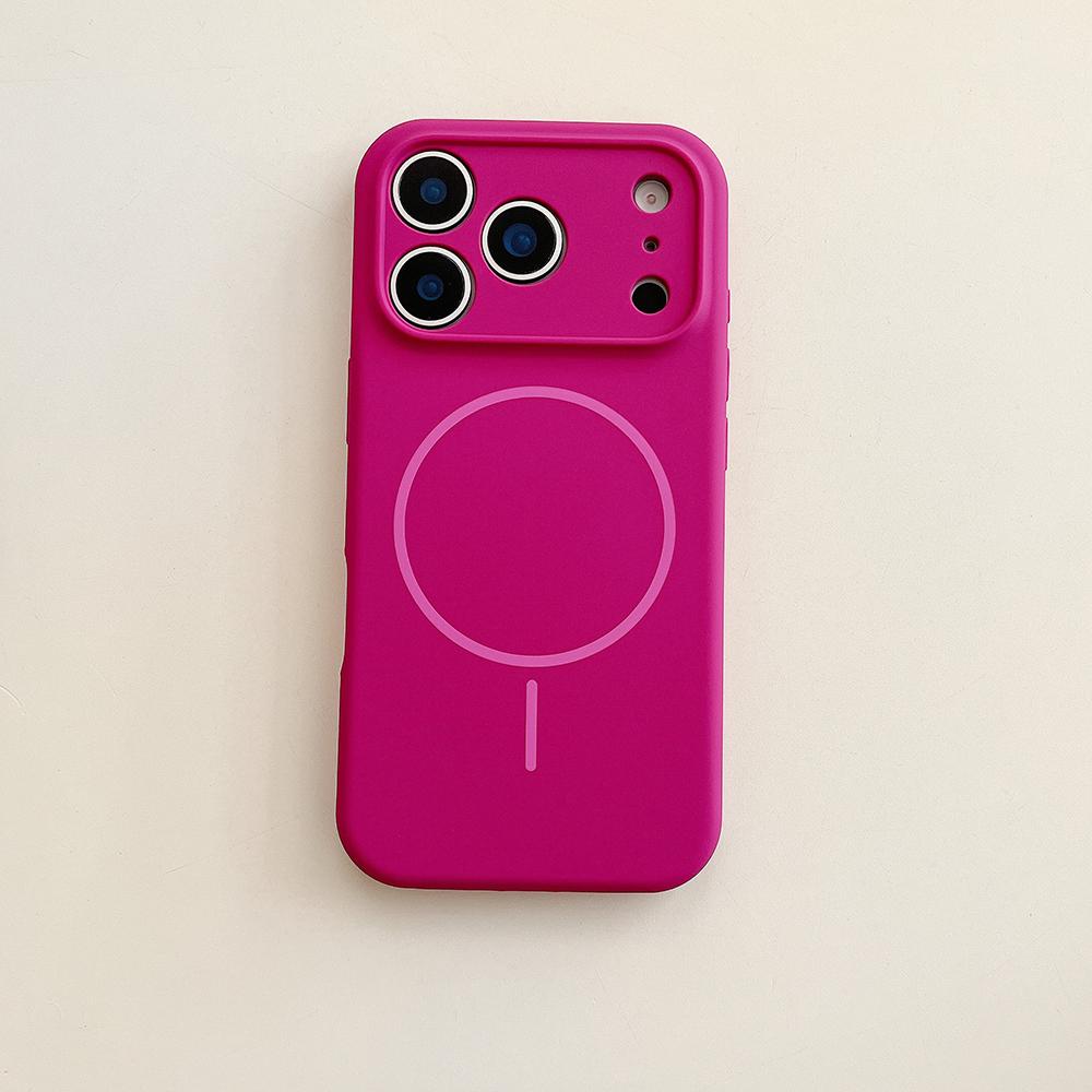 Магнитный оригинальный чехол из жидкого силикона для iPhone 17 Pro Air 17 Pro Max Для чехлов Magsafe Для iPhone 17 Air Задняя крышка телефона