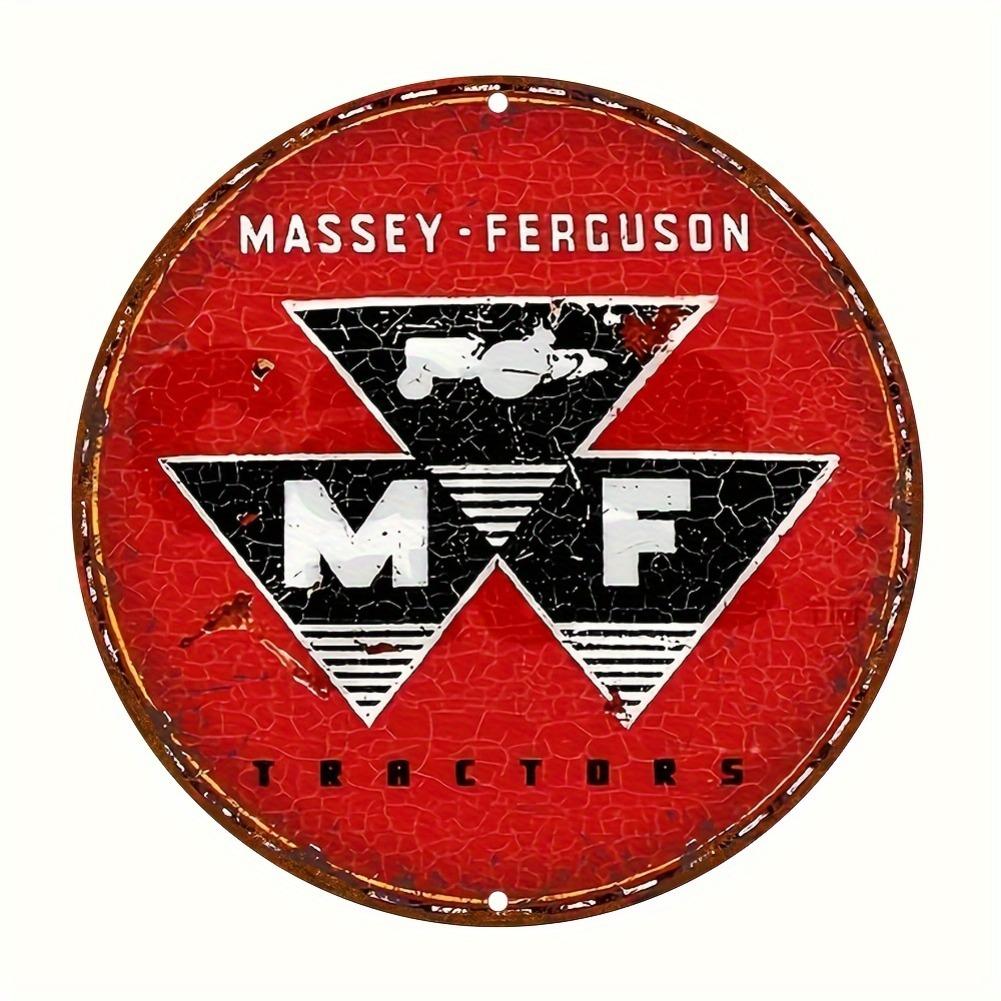 Vintage Tractor Wall Art x MasseyHarris Ferguson Aluminum Sign D Flat UV Printed IndoorOutdoor Decor