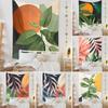 Tapestry Beach Bedroom Decor Background Leaves Sun Wall Hanging Tropical Plants Room