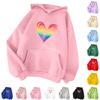 Women'S Fashionable Casual Hooded Sweatshirt Long Sleeved Pullover