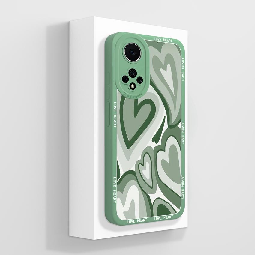 Для Huawei Nova 9 10 11 Pro Y60 Y72 Чехол для телефона Красивые акварельные цветочные узоры Жидкий силикон Защита от падений Премиальная защитная крышка Для Huawei Case