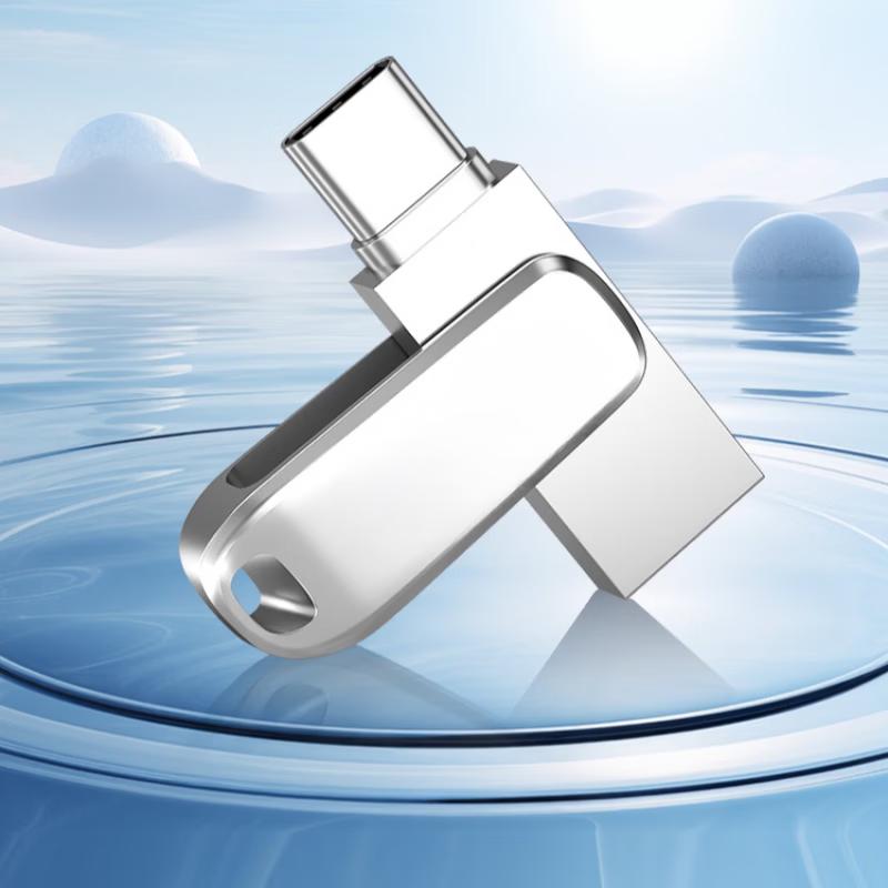 Металлический USB-накопитель OLOEY двойного назначения для телефонов и компьютеров