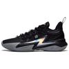 Li Ning Son Of Flash Удобные износостойкие дышащие низкие мужские баскетбольные кроссовки Черные ABPT019-7