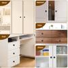 Single Grain Small Handle Kit Round Drawer Dresser Pulling Cabinet Door Handle for Home Use Cabinet Door Handle Kit