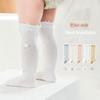 Summer Ruffle Knee Socks Solid Color Baby Socks Fashion Long Stockings  Newborn Baby
