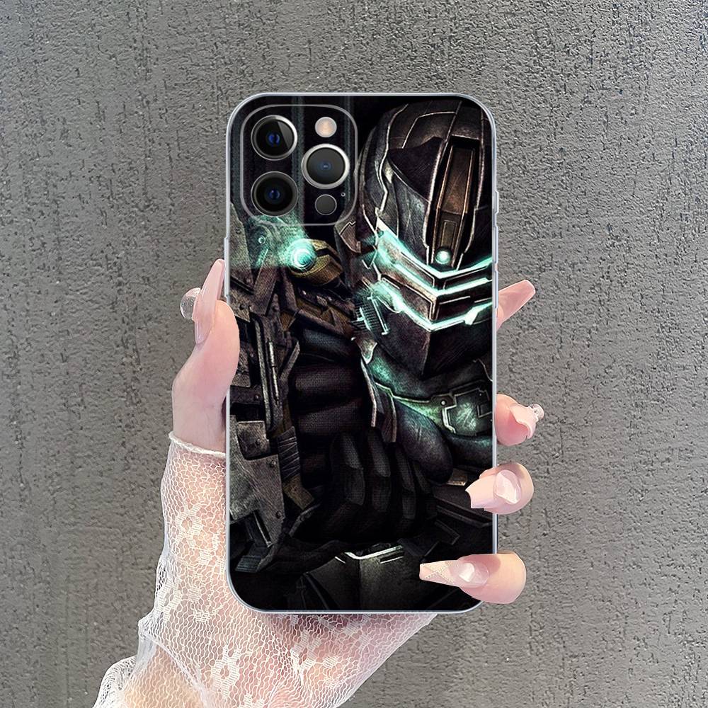 Хоррор-игра Dead Space Для iPhone 11 12 13 14 15 16 17 Pro Max Plus 13 Mini Силиконовый Мягкий Прозрачный Задник
