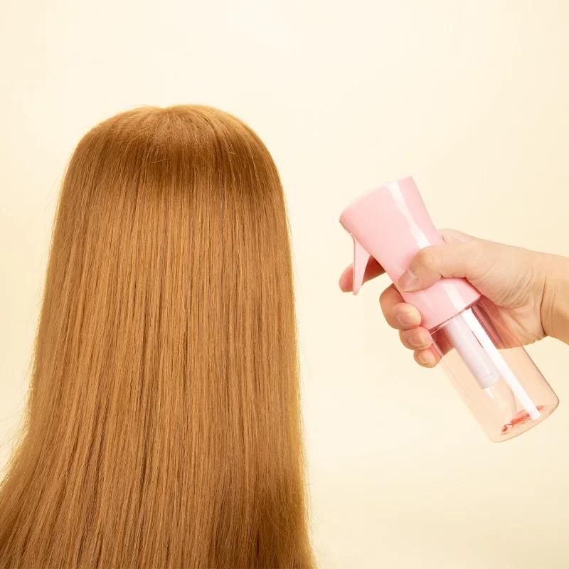 Конфетные цвета 200 мл 300 мл Парикмахерский длинный аэрозольный баллончик Пустой многоразовый флакон для тумана Салон Парикмахерские Инструменты для волос Распылитель воды Красота