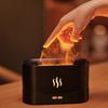 Эфирный масляный диффузор с имитацией пламени, портативный ароматерапевтический увлажнитель воздуха для дома