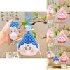 Adorable Plush Buddha And Guanyin Bubble Blowing Keychain Cute Cartoon Accessory