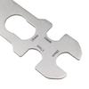 8 in 1 Porous Hexagon Wrench Steel Multifunction Wrench Flat Hexagon Wrench