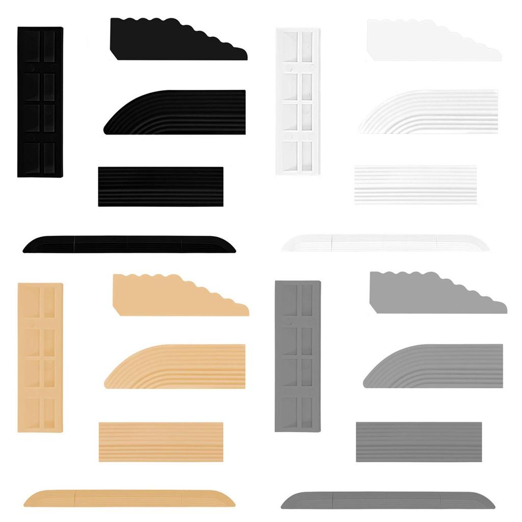 4x Vacuums Threshold Bars Replacement Step Ramp for Sweeping Robot