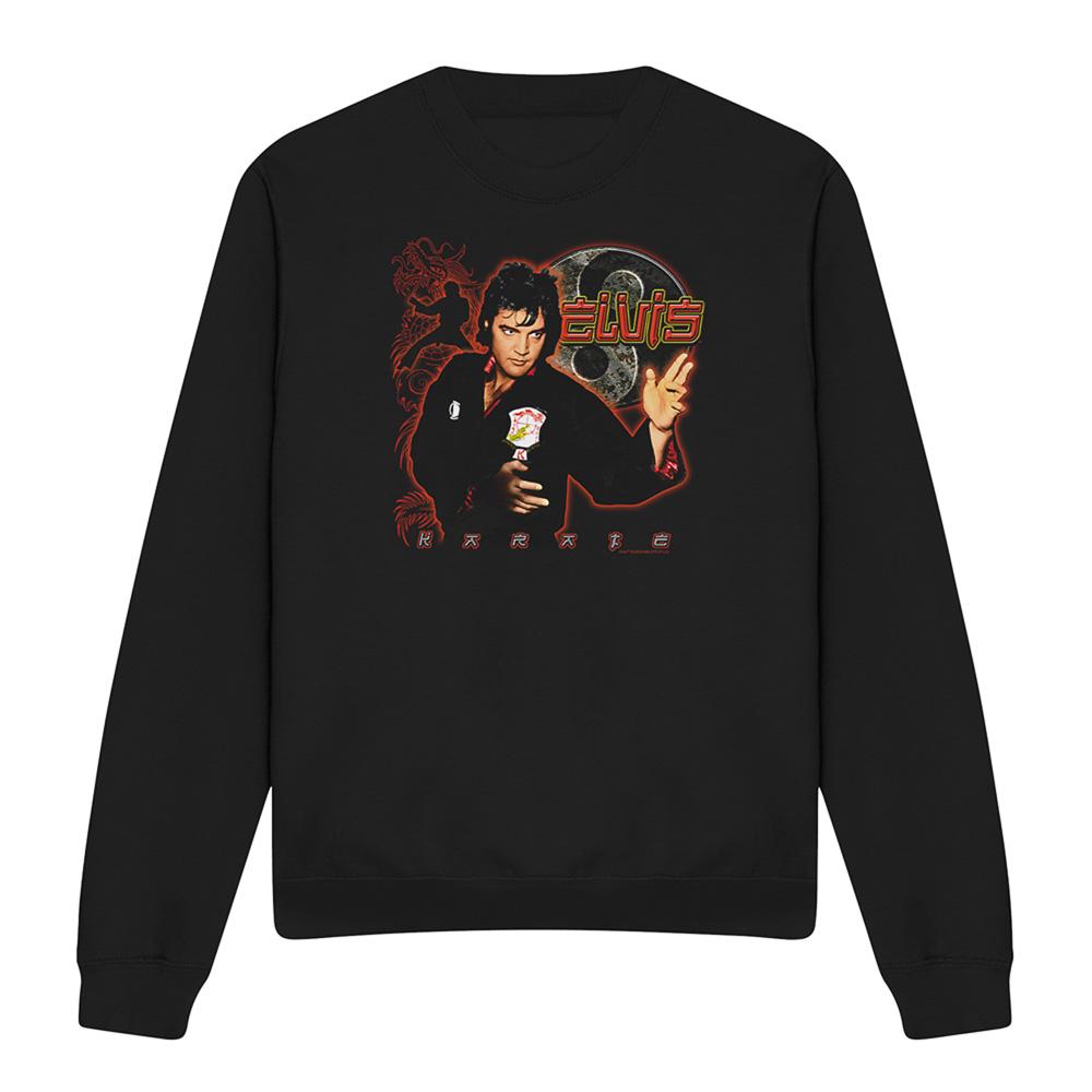 Elvis Presley Unisex Adult Karate Sweatshirt