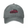 E Cinnabar Red Baseball Cap Rugby Sunscreen tea Hat Designer Hat Boy Child Womens