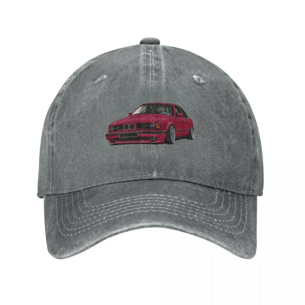E Cinnabar Red Baseball Cap Rugby Sunscreen tea Hat Designer Hat Boy Child Womens