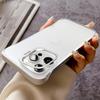 Ультратонкий прозрачный чехол без рамки для iPhone 16 Pro Max 16E Funda для iPhone 15 Pro Max 13 14 Металлическая подставка для камеры Чехол для телефона