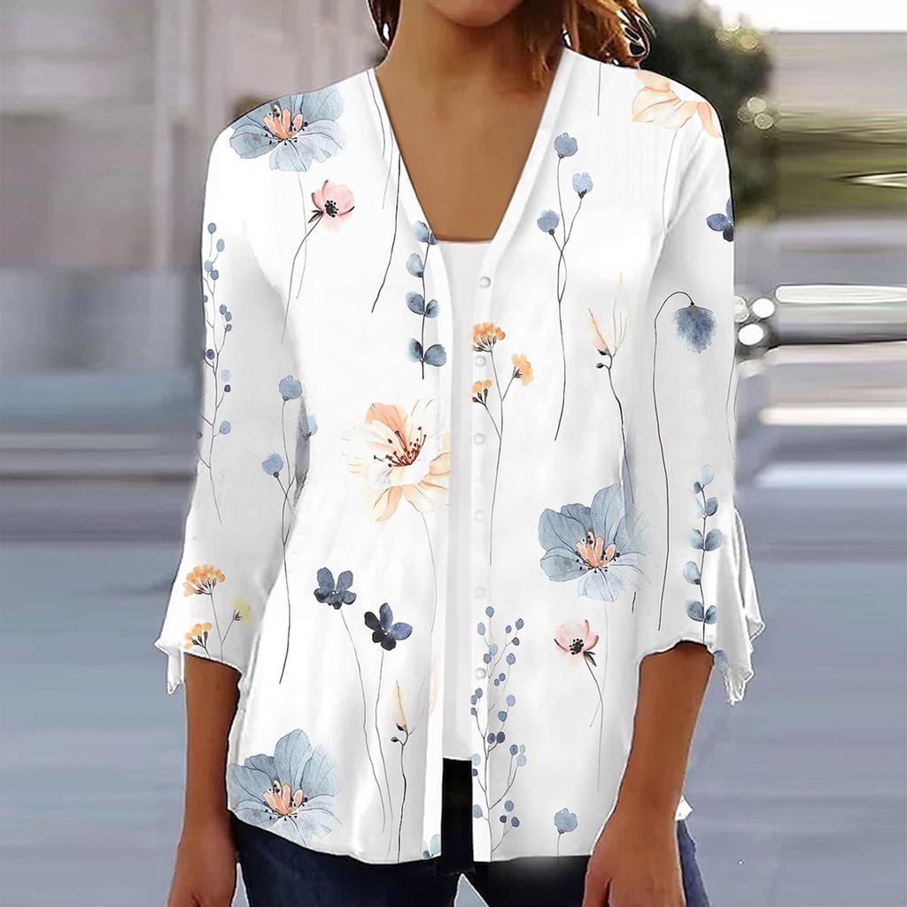 Женский летний кардиган-шаль с защитой от солнца: Универсальный, Тонкий, Короткий стиль, Доступны большие размеры.