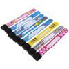 4Pcs  Id Safety Bracelet For Kid Outdoor Activity Writing Reusable Adjustable