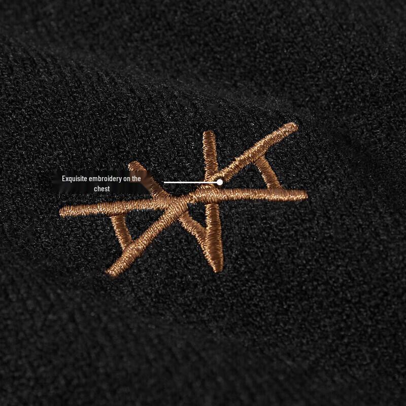 HLA Men's Business Casual Round Neck Pullover Sweater