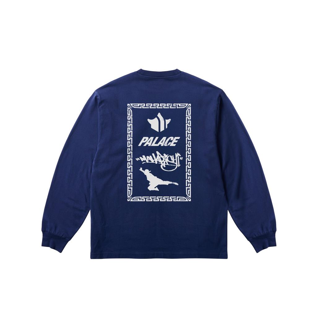 PALACE X Maharishi Shaolin Tag Long Sleeve Unisex P28MHES002