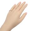 TIFFANY&Co. forever classic band Ring Pt950Platinum/diamond #4.3(US Size) 3.24g Women Used