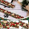 18M Christmas Decoration Border Stickers Holiday Christmas Atmosphere Creative Window Home Decoration Christmas Gift Wrapping