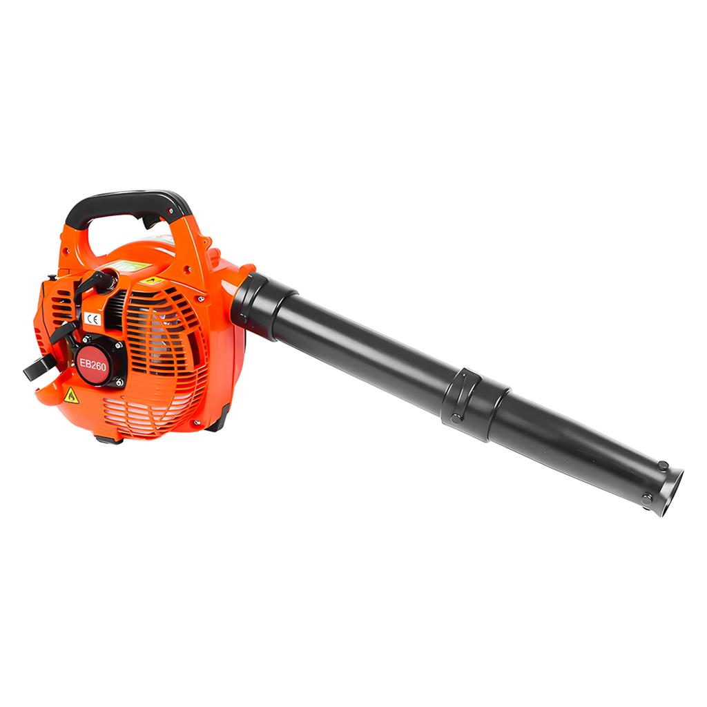 Gas Powered Leaf Blower 2 Stroke Engine 25.4CC 275.45CFM Air Volume 0.65L Oil Tank Handheld Blower Powerful Wind Snow